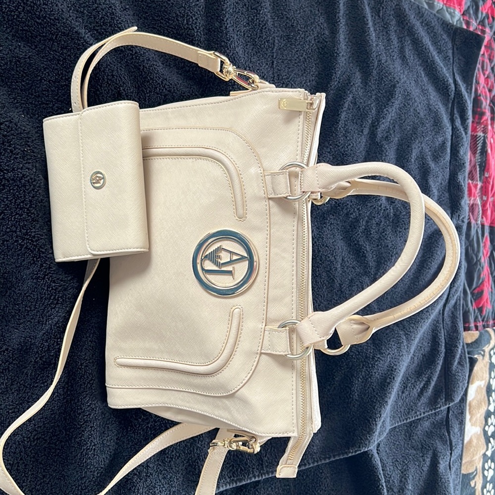 Armani Jeans handbag AND wallet